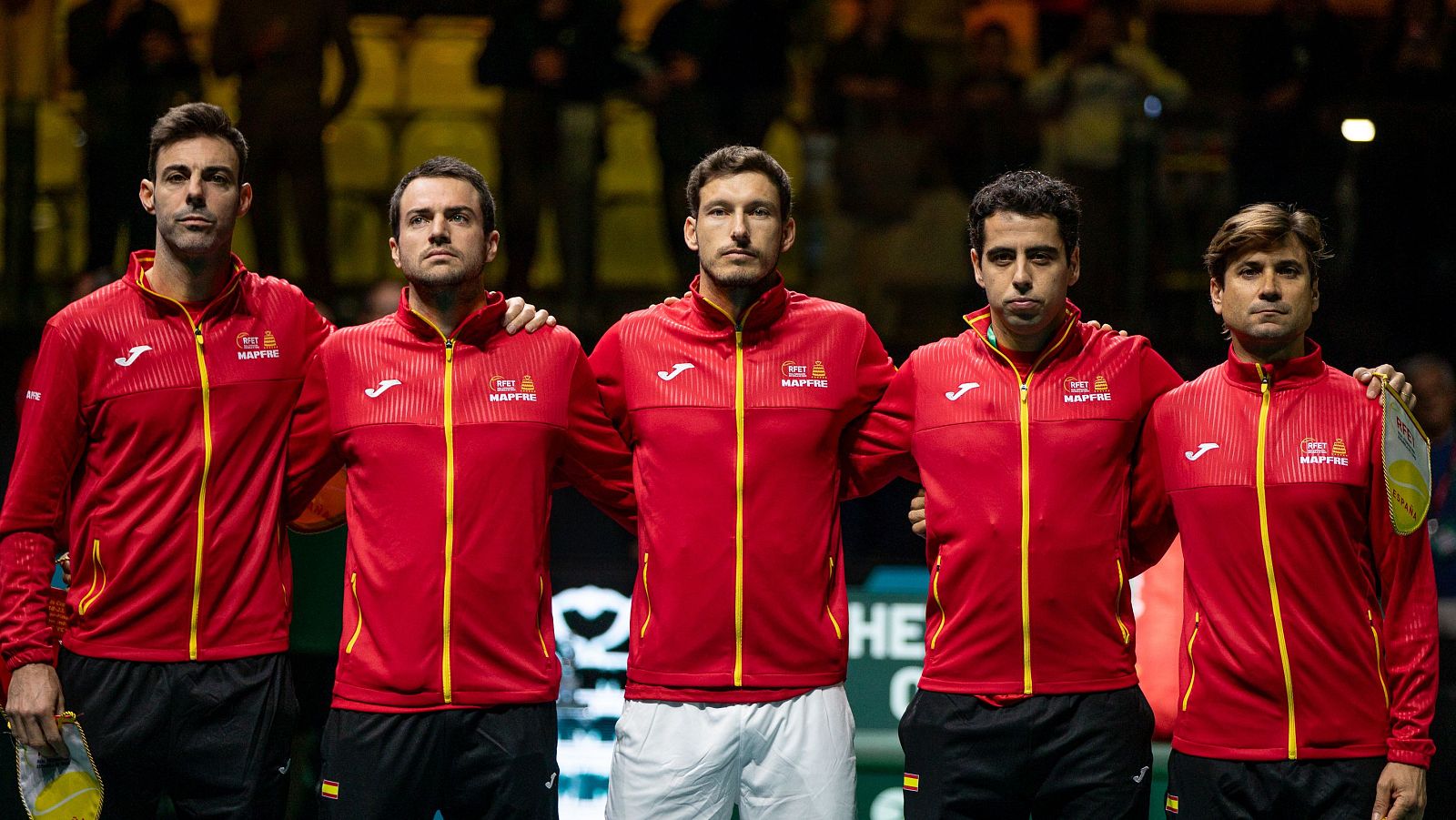 El equipo español de Copa Davis