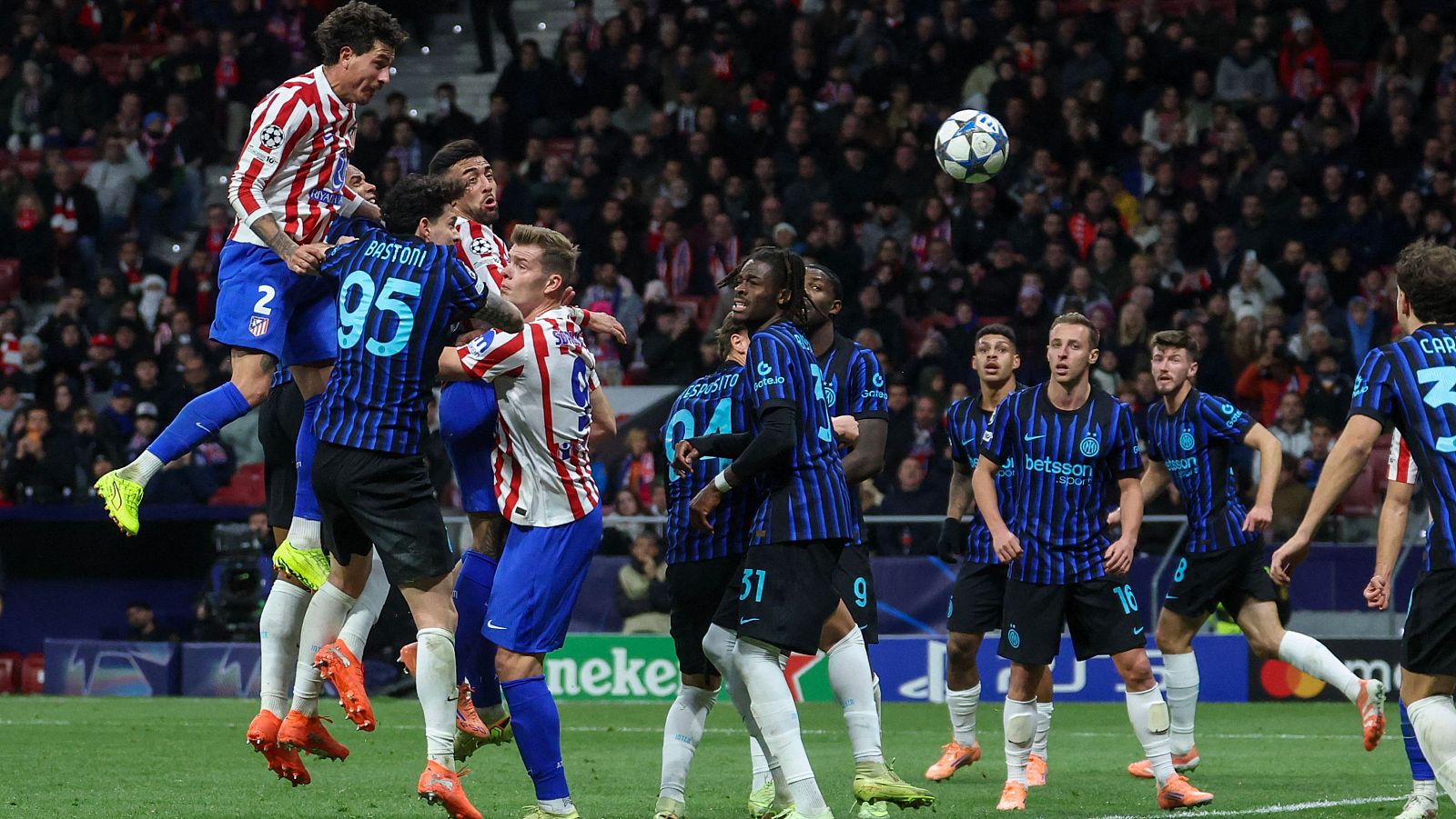 Atlético de Madrid - Inter: resumen, resultado y goles