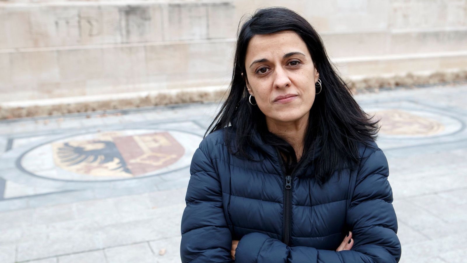 La exdiputada de la CUP Anna Gabriel en Ginebra, Suiza.