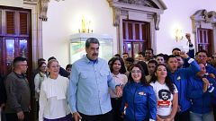 Maduro promete que "no van a poder con Venezuela" y evita hablar sobre el Cartel de los Soles