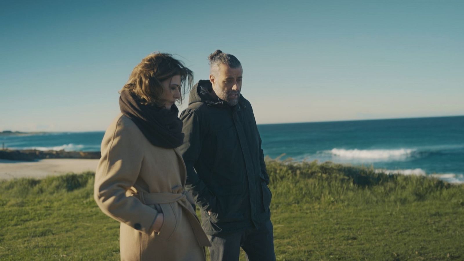 Nacho Carretero y Lara Siscar, durante la entrevista