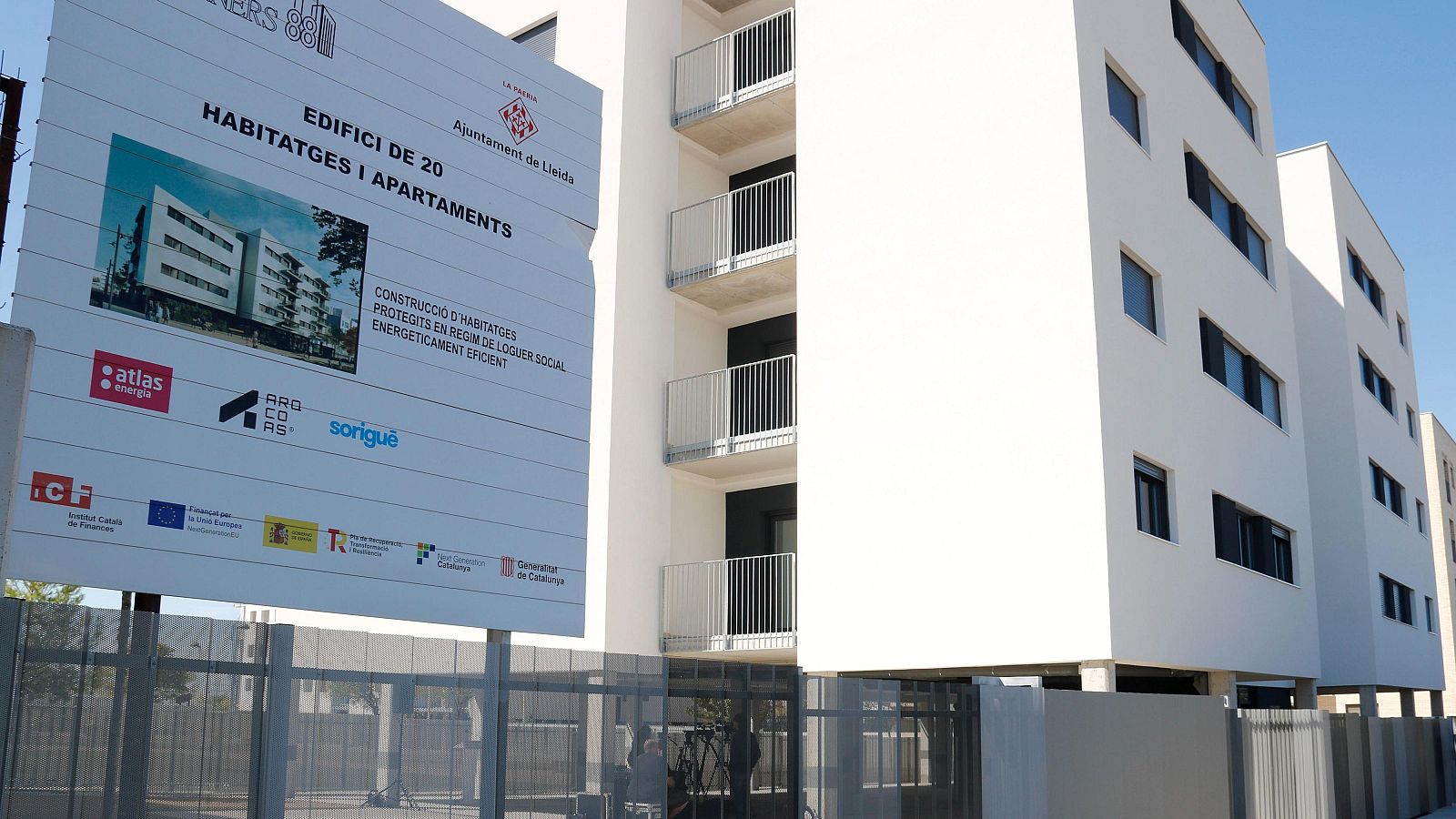 Nova promoció d'habitatges per a lloguer assequible del barri de Mangraners de Lleida