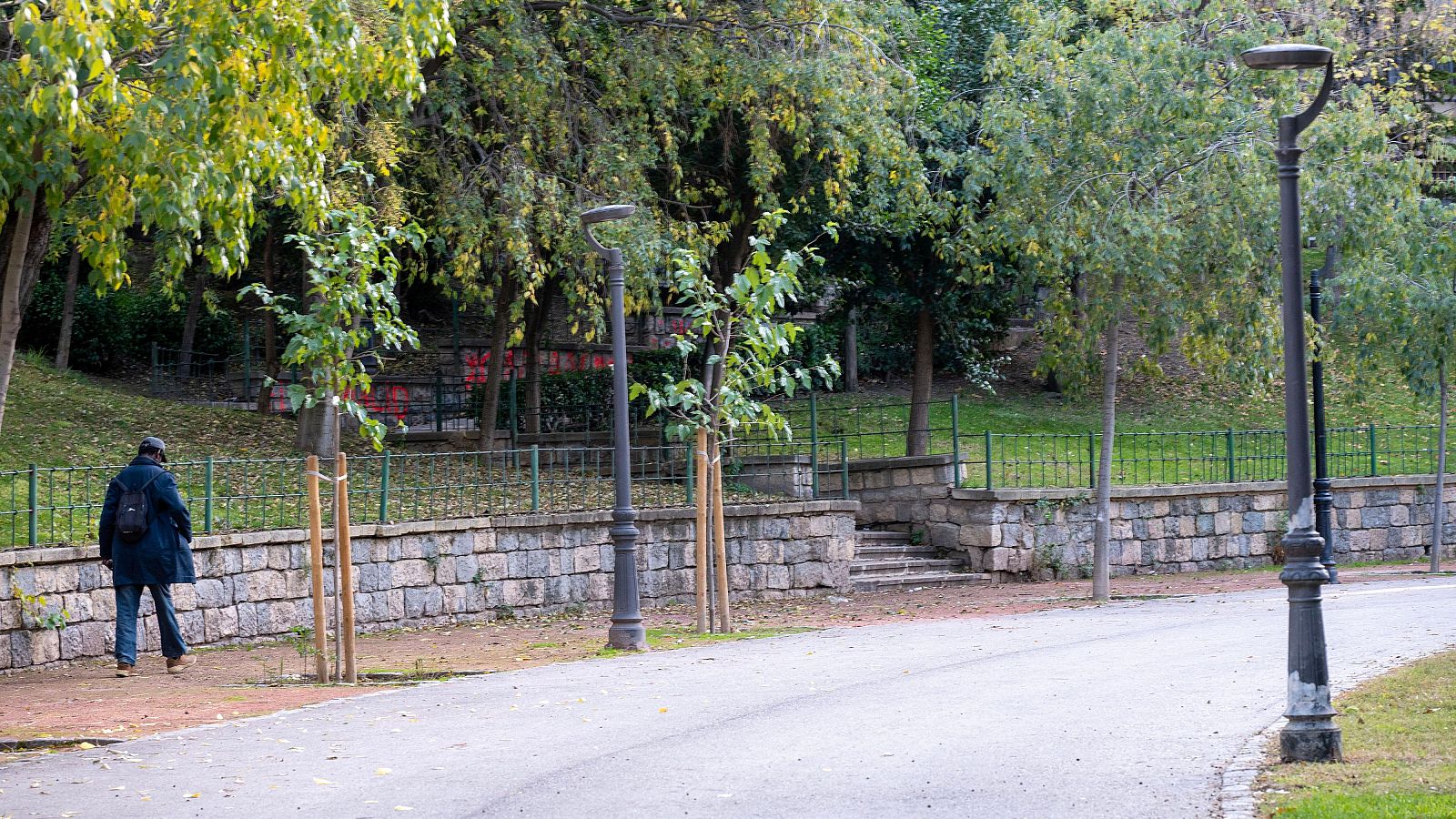 La Policía investiga la muerte de dos jóvenes en un parque de Jaén