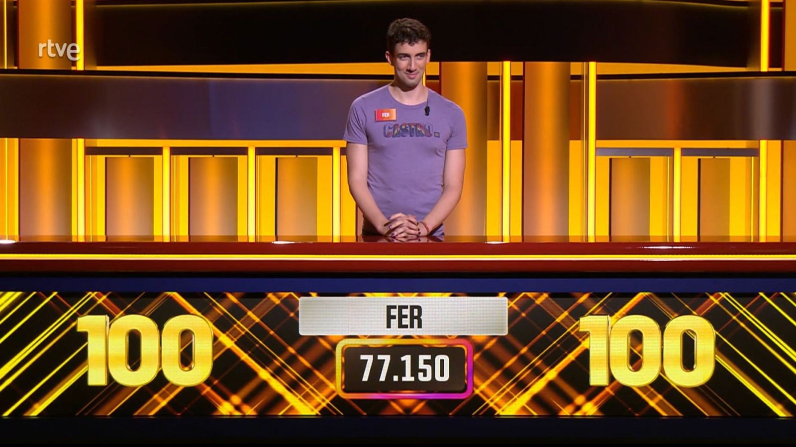 Los 100 de Fer Castro y su despedida de 'Saber y Ganar'