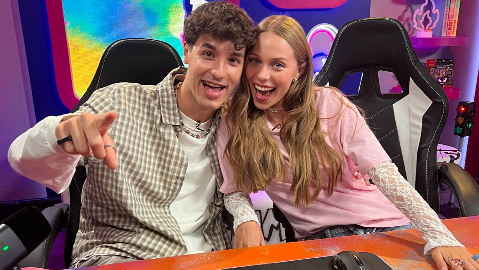 Una semana muy divertida y eurovisiva, con Aina Garriga y Hugo Pérez en 'Team Total'