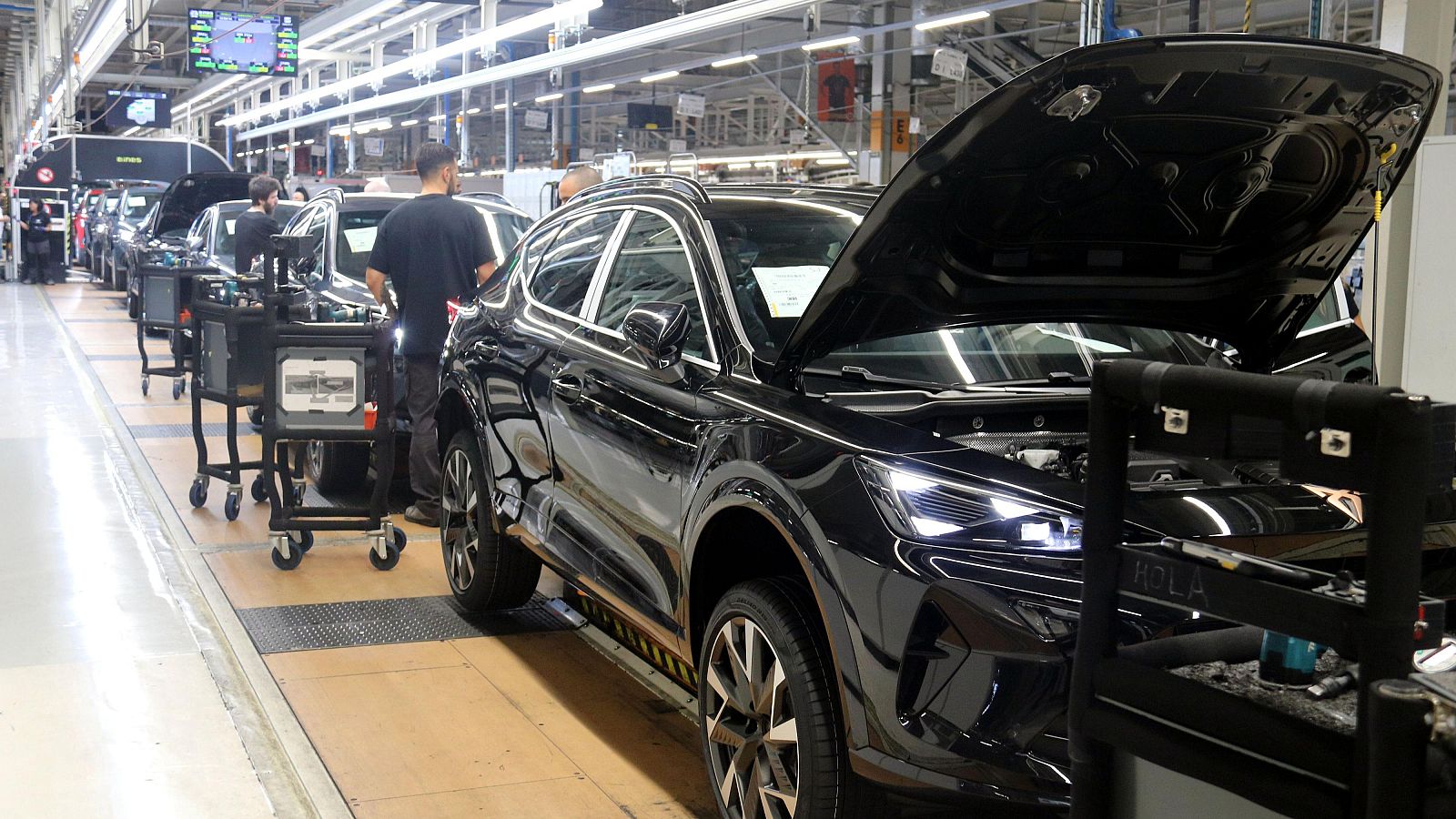 El descens més alt de l'atur al novembre ha sigut el de la indústria amb un 0,85% menys d’aturats, deixant el total en 32.836