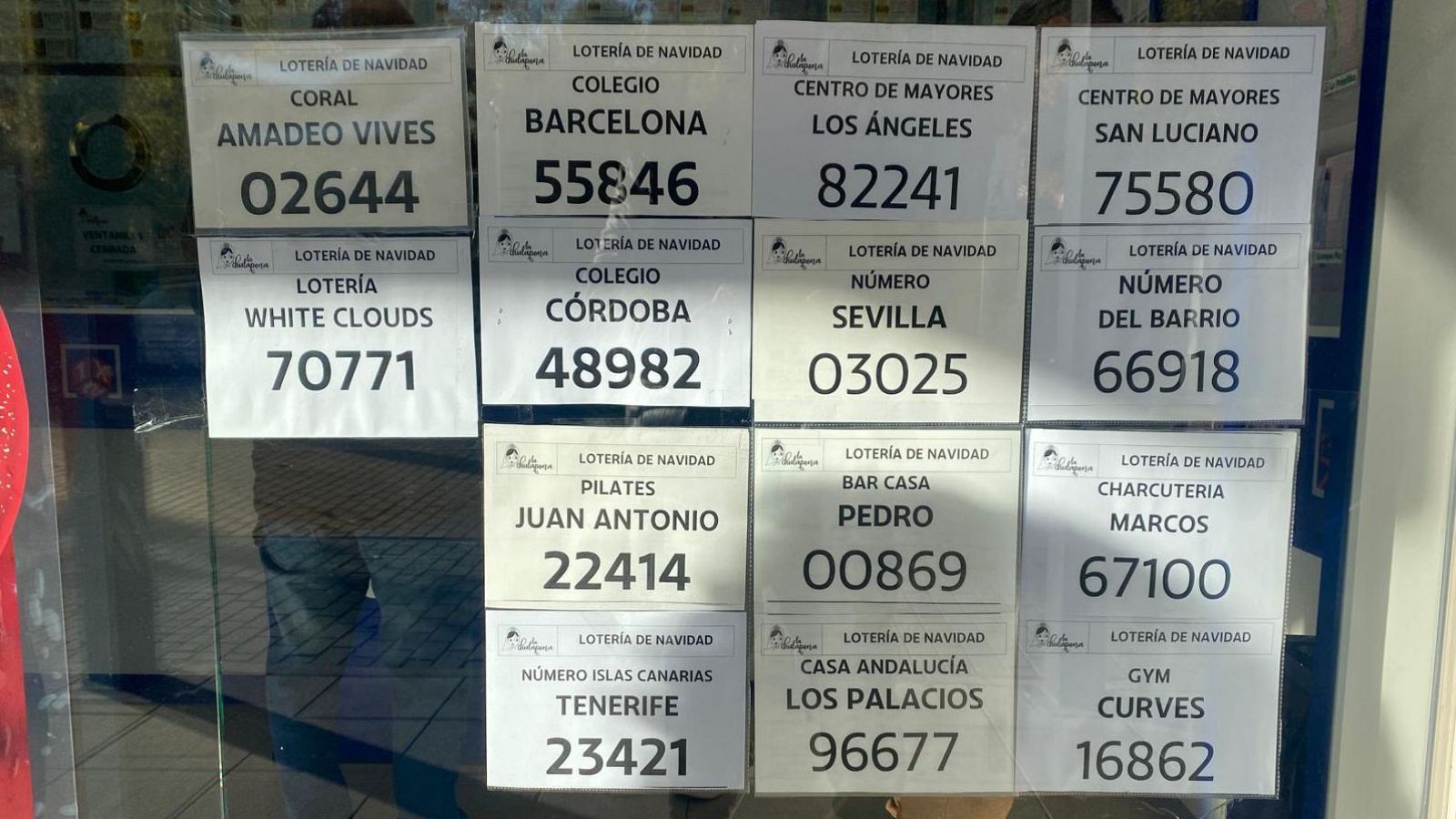 Lotería de Navidad 2025: los vecinos comparten ilusión