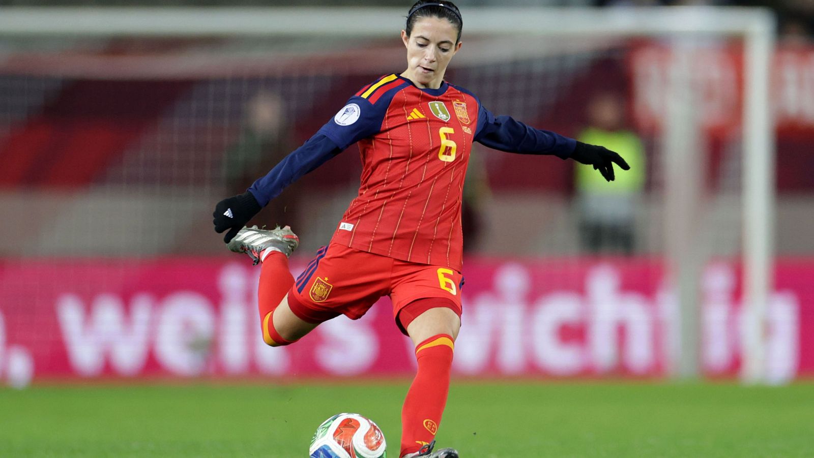 Aitana Bonmatí, con la selección española