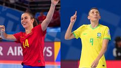 España y Brasil adelantan a semifinales el duelo entre las dos favoritas al Mundial femenino de fútbol sala