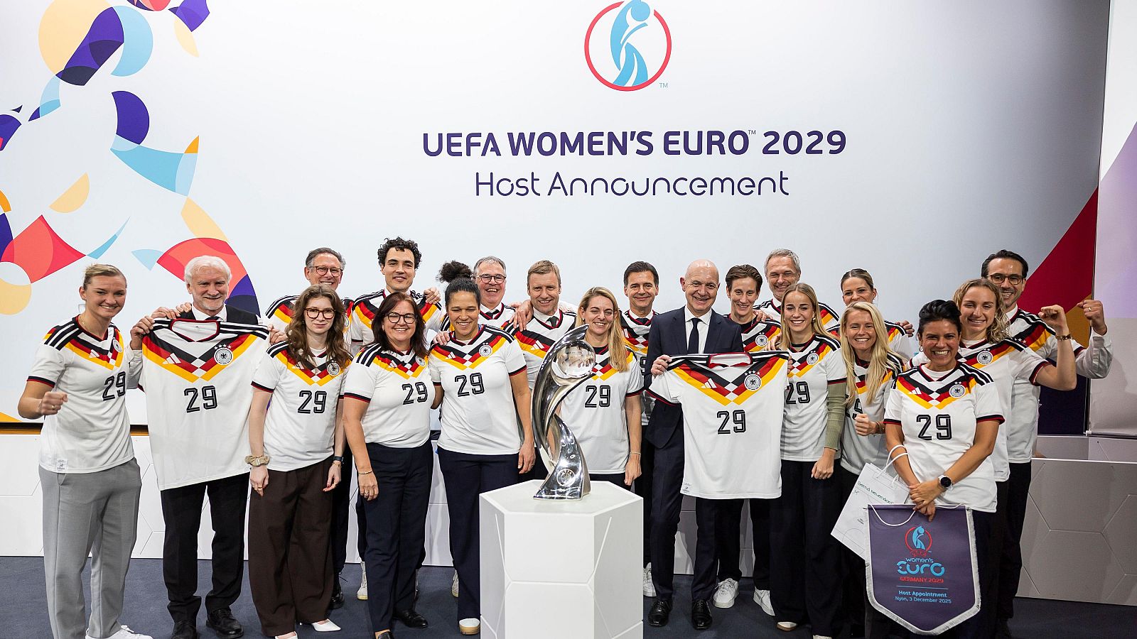 Alemania ha sido elegida por la UEFA como sede de la Eurocopa femenina de 2029