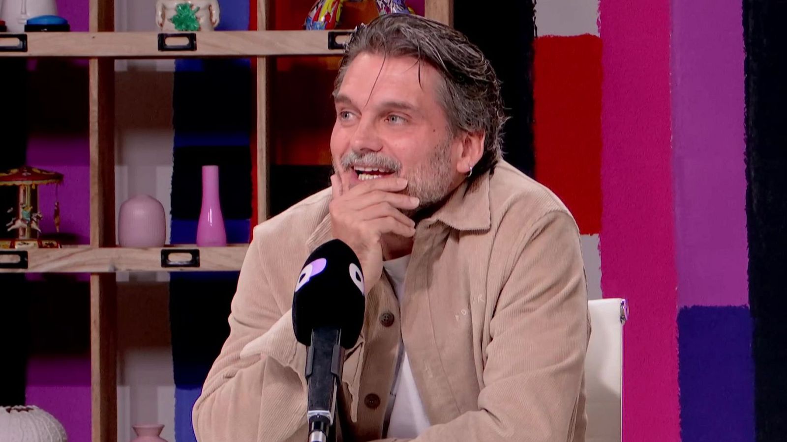 Salva Reina, en un momento de la entrevista en 'Open Play'