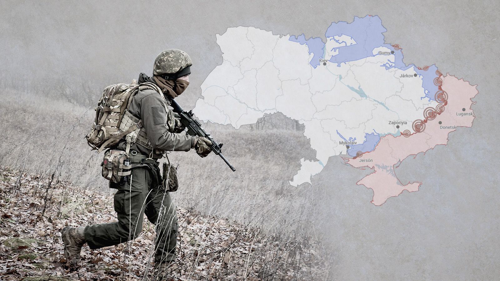 Los mapas de diciembre de 2025 de la guerra de Ucrania