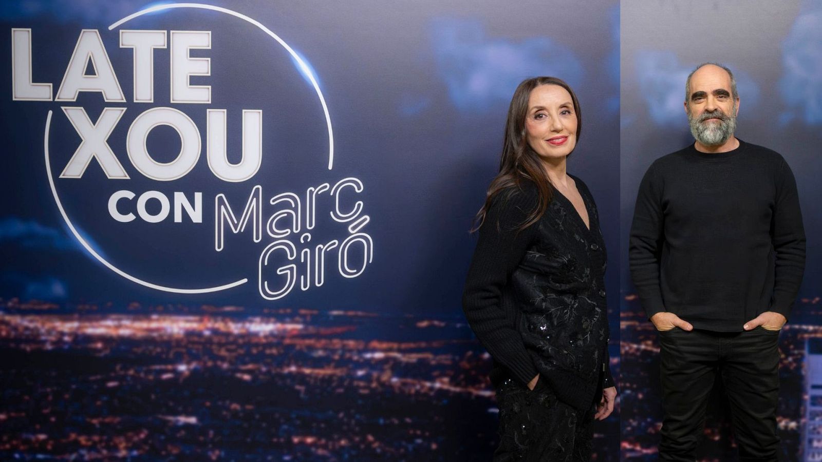 La cantante Luz Casal y el actor Luis Tosar