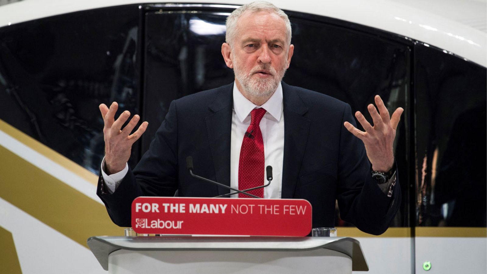 El líder del Partido Laborista británico, Jeremy Corbyn