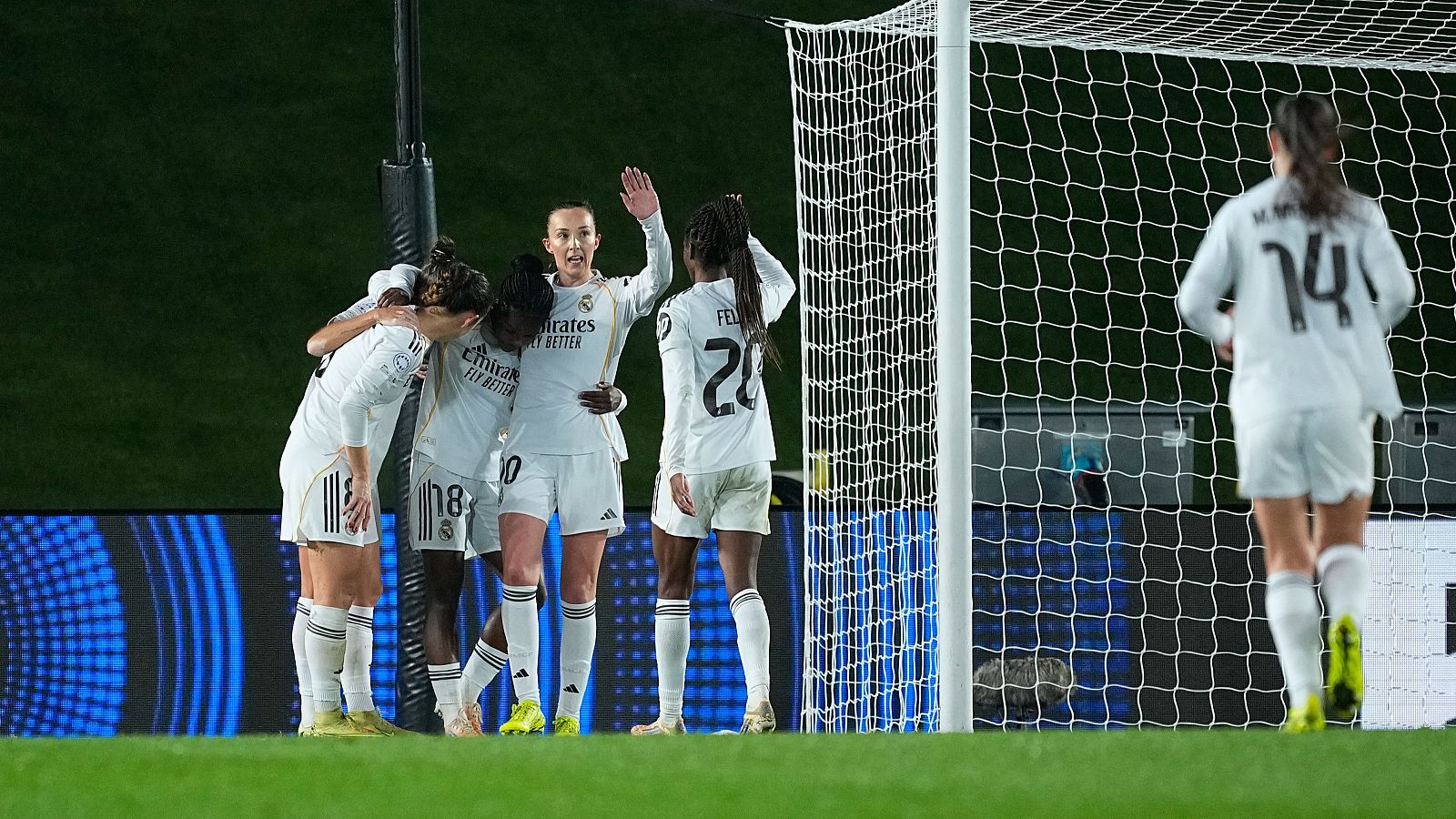 Caicedo ha sido la autora del segundo tanto del Madrid.