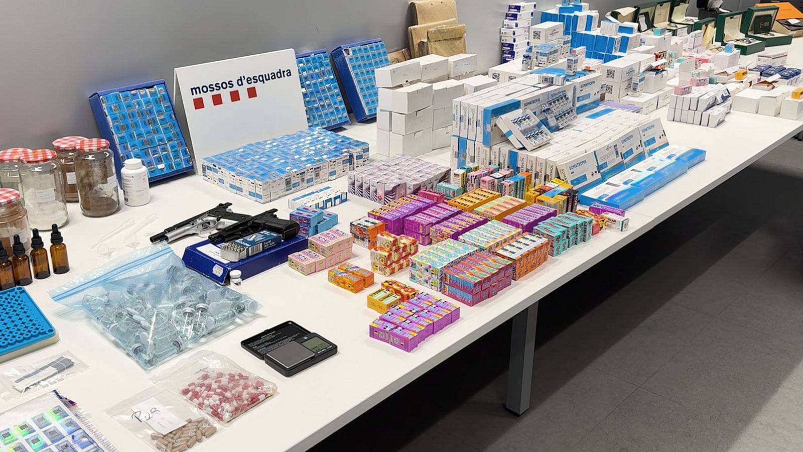 Medicaments intervinguts pels Mossos