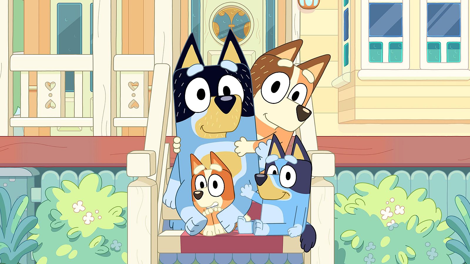 Bluey y su familia llegan a Clan
