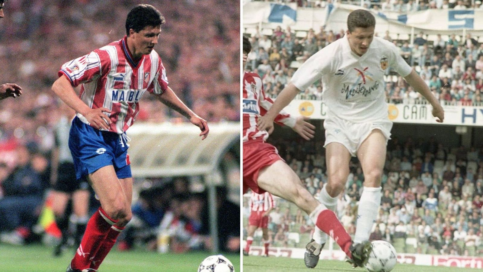 Atlético - Valencia, con la mente puesta en Lubo Penev, leyenda che y máximo goleador en el doblete colchonero del 1996