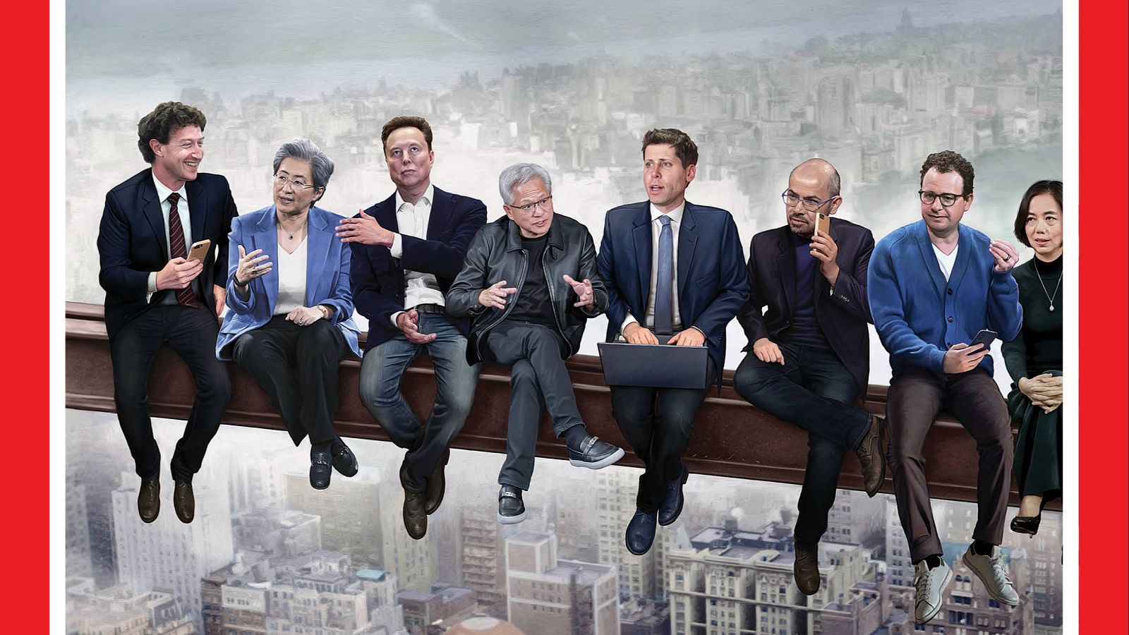 La revista Time nombra como Persona del Año de 2025 a los arquitectos de la IA, como Elon Musk o Mark Zuckerberg