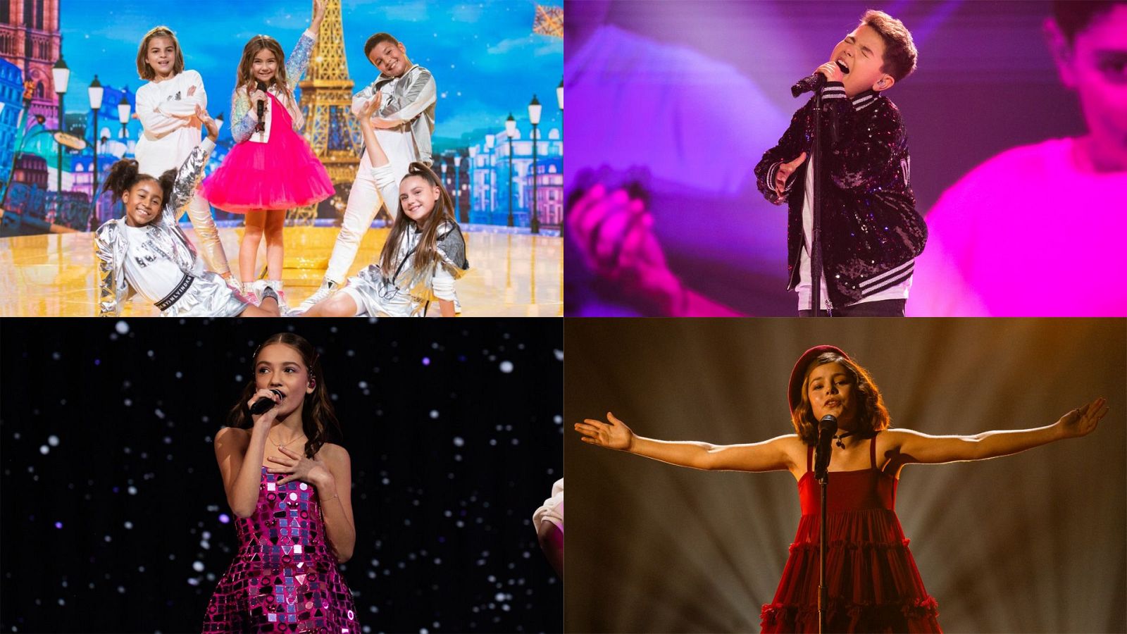 Las cuatro victorias de Francia en Eurovisión Junior