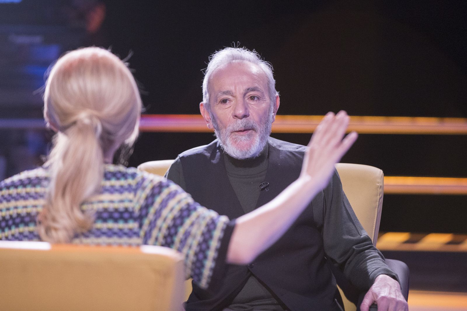El actor y director teatral José Luis Gómez en '¡Atención Obras!'