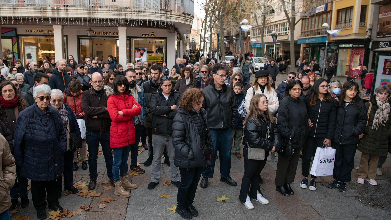 Concentración por la muerte de un bebé en Ciudad Real