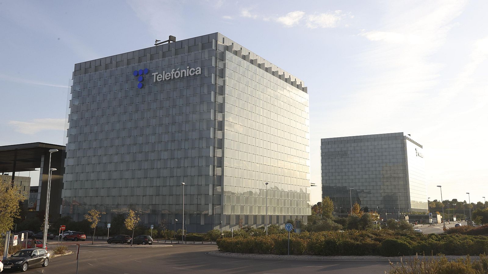 Edificio de Telefónica en Madrid.