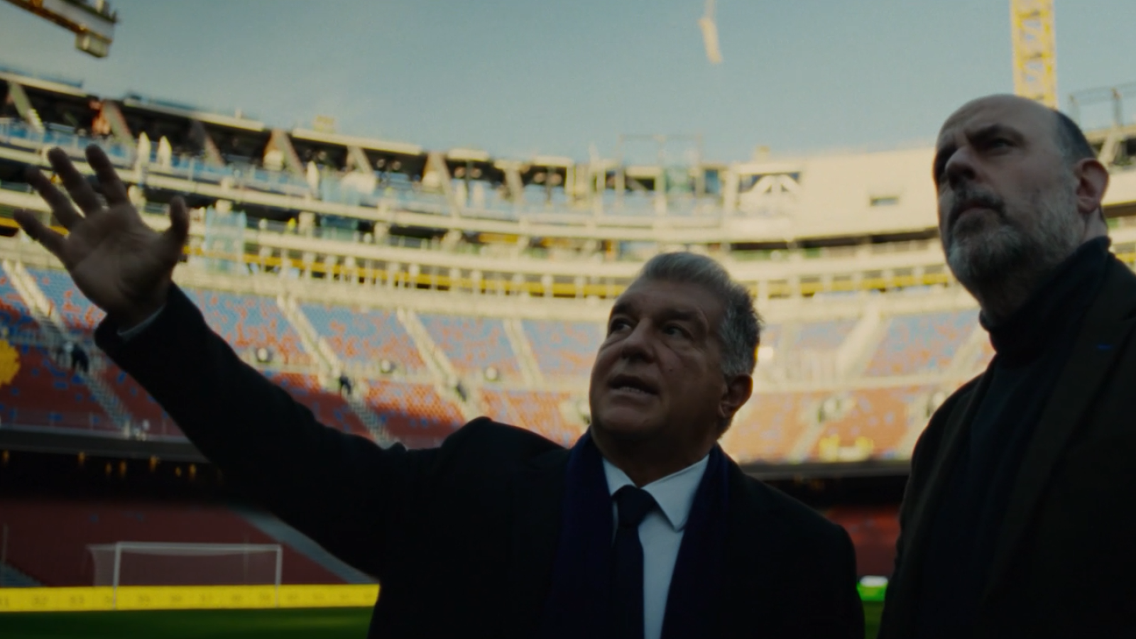 Joan Laporta: "Que Tebas continuï pel bé del futbol"