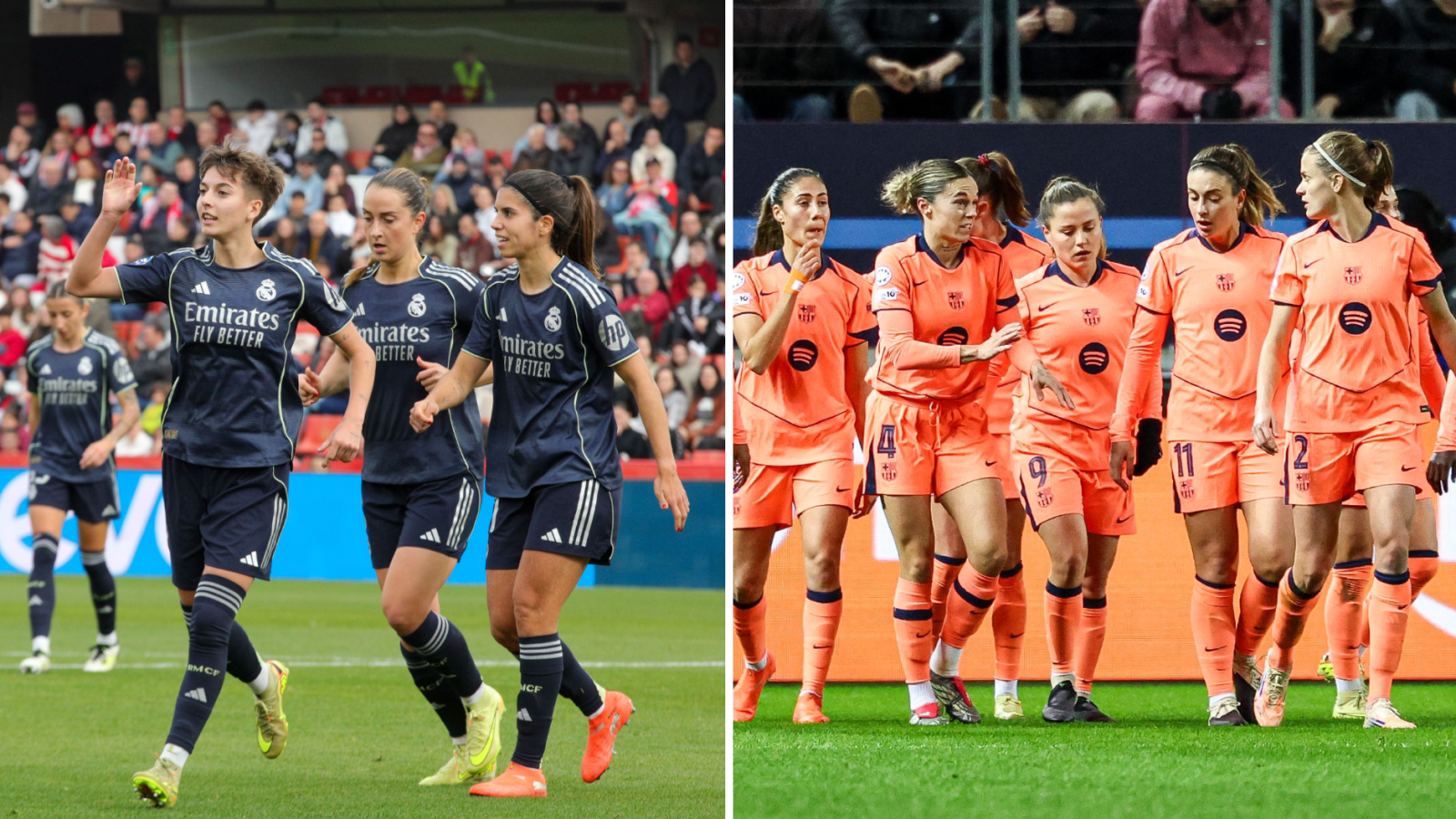 Hora y dónde ver los octavos de final de la Copa de la Reina: Espanyol - Real Madrid y Alavés - Barcelona