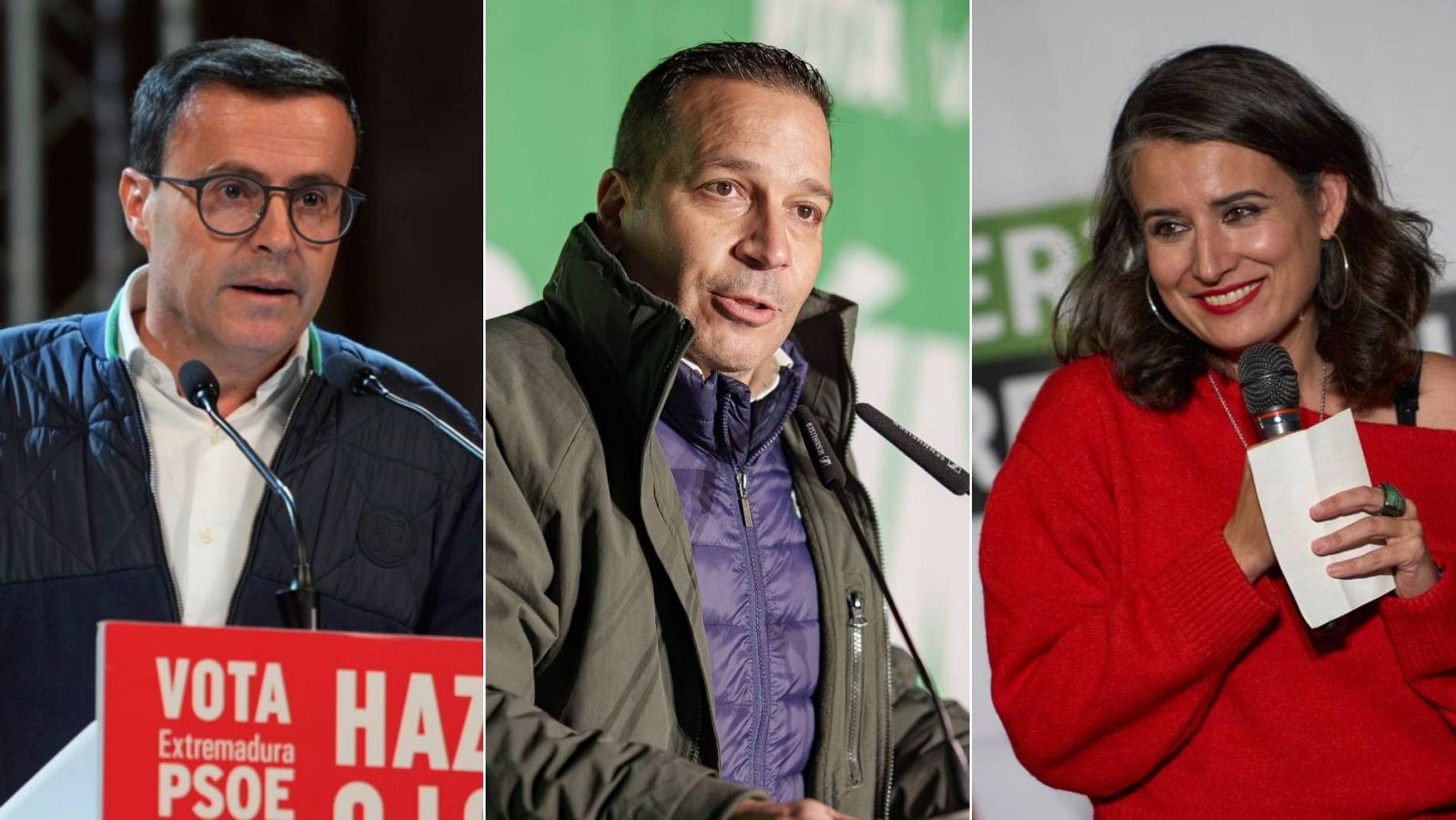 Elecciones en Extremadura 2025: los candidatos del PSOE, Vox y Unidas por Extremadura se enfrentarán en un debate en RTVE