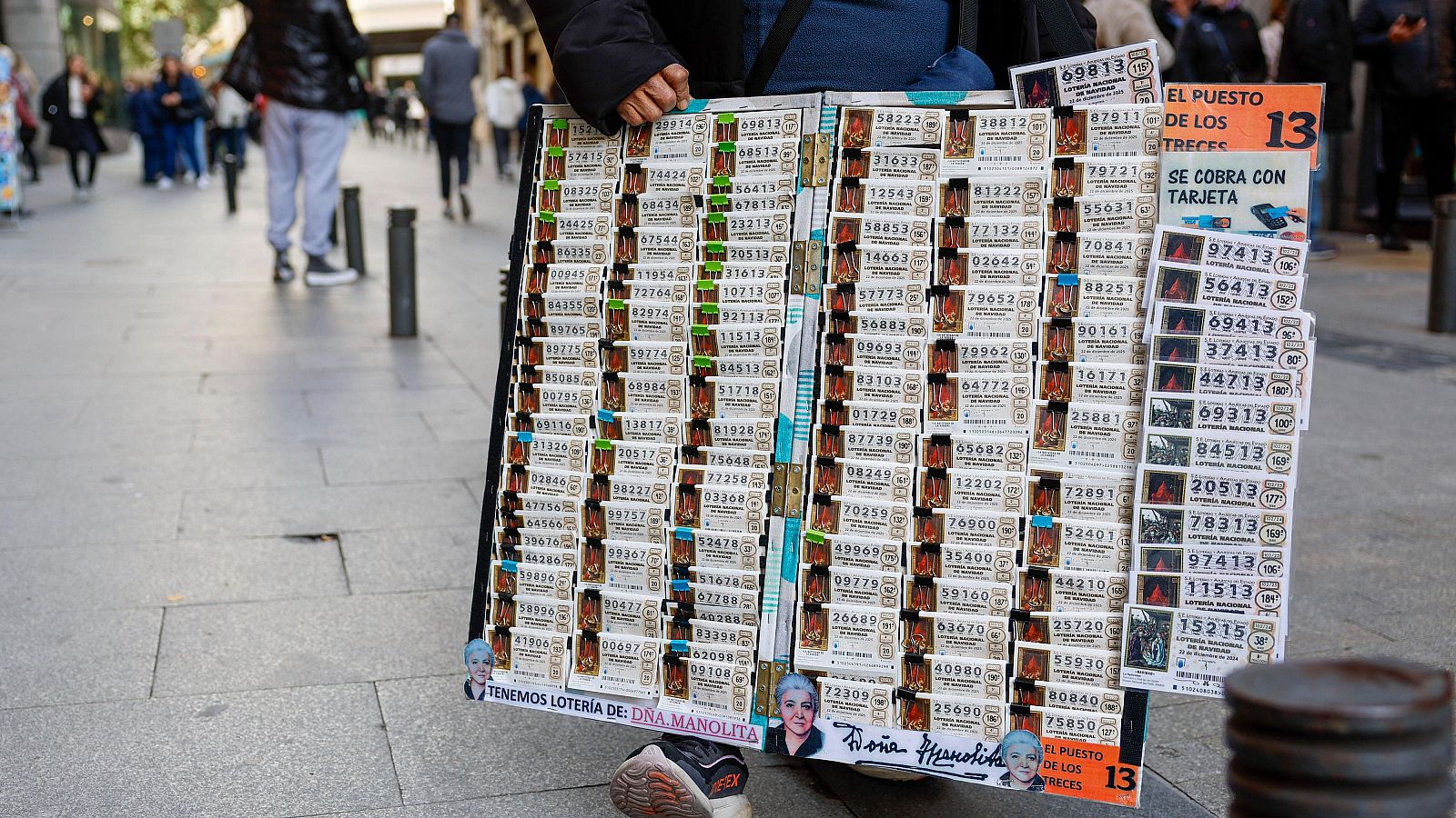 Lotería de Navidad 2025: cuánto toca en la pedrea, terminaciones y aproximaciones