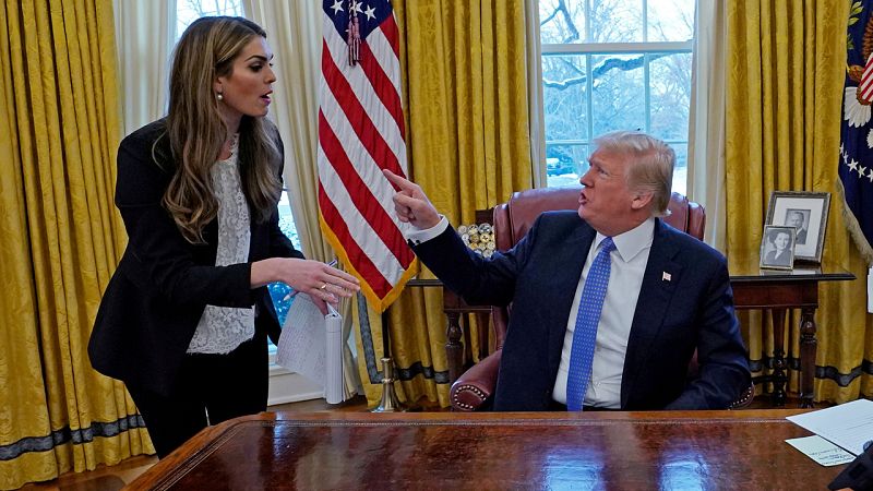 Dimite la directora de Comunicación de Trump, Hope Hicks
