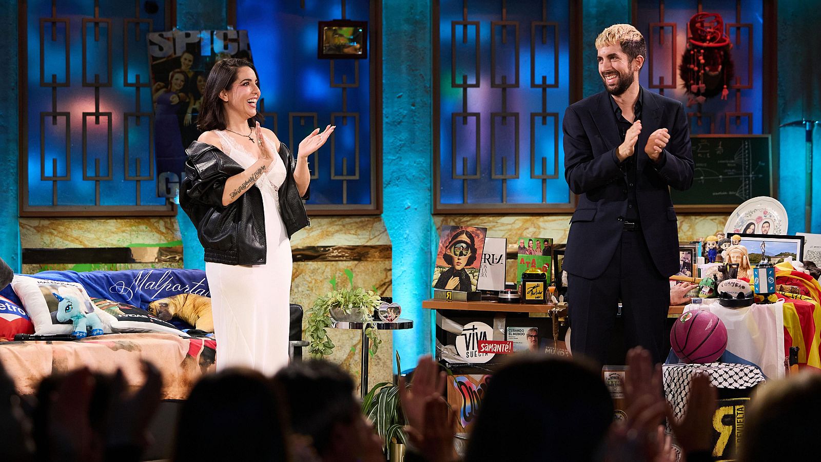 David Broncano y Ruth Lorenzo aplauden en La Revuelta 18/12/25