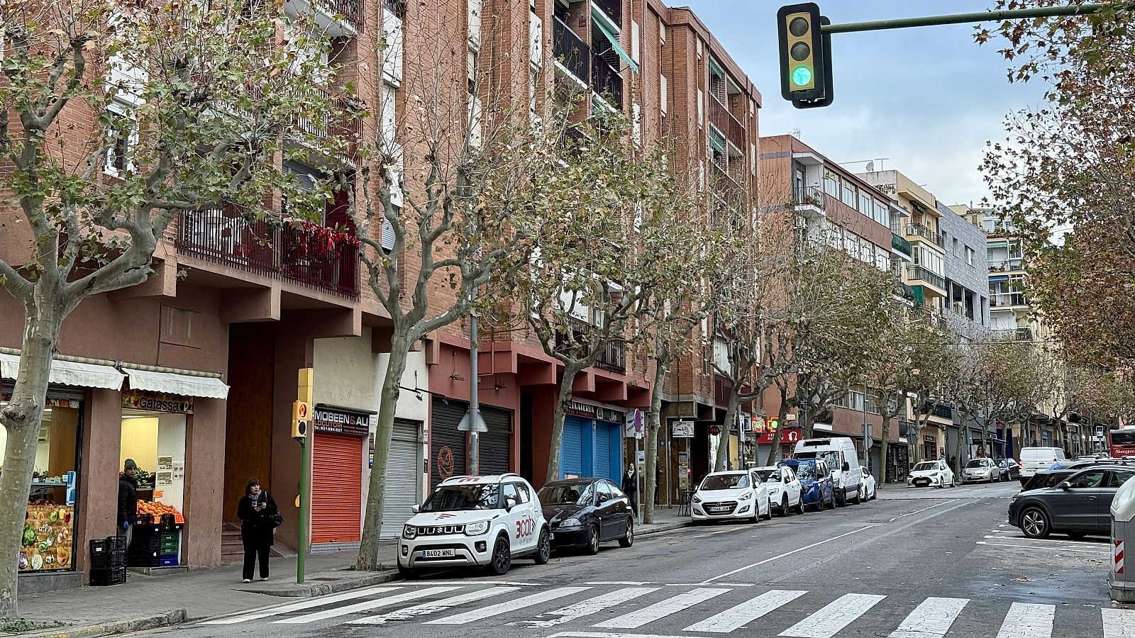 Un dels carrers del barri de Cerdanyola de Mataró que es beneficiarà de la primera fase d'ajuts del Pla de Barris i Viles (2025-2029)