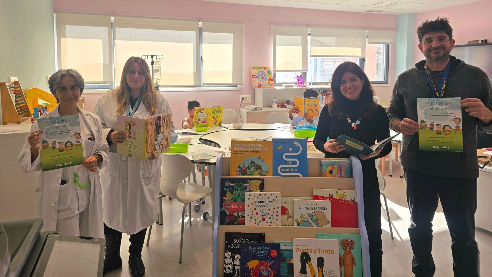 'La estación azul de los niños: LEAN' celebra su 15 aniversario en el Hospital 12 de Octubre.