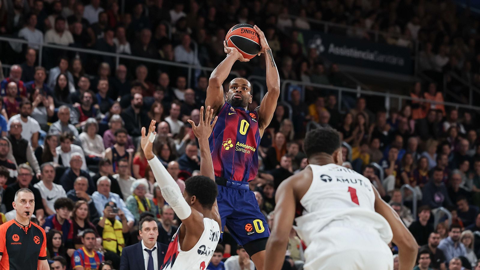 Kevin Punter anotó 43 puntos en el Barcelona - Baskonia