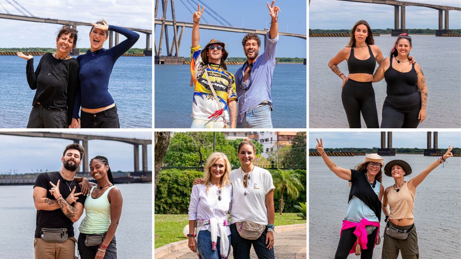 Las seis parejas protagonistas de ‘Hasta el fin del mundo’