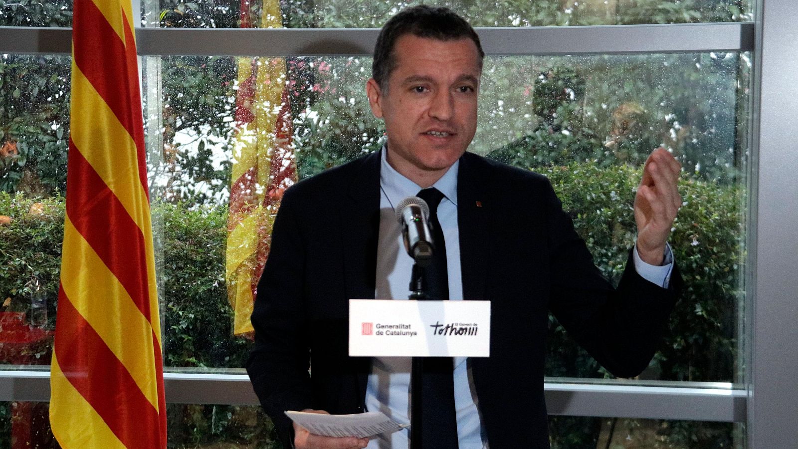 El conseller d'Agricultura, Òscar Ordeig (ACN | Marina López)