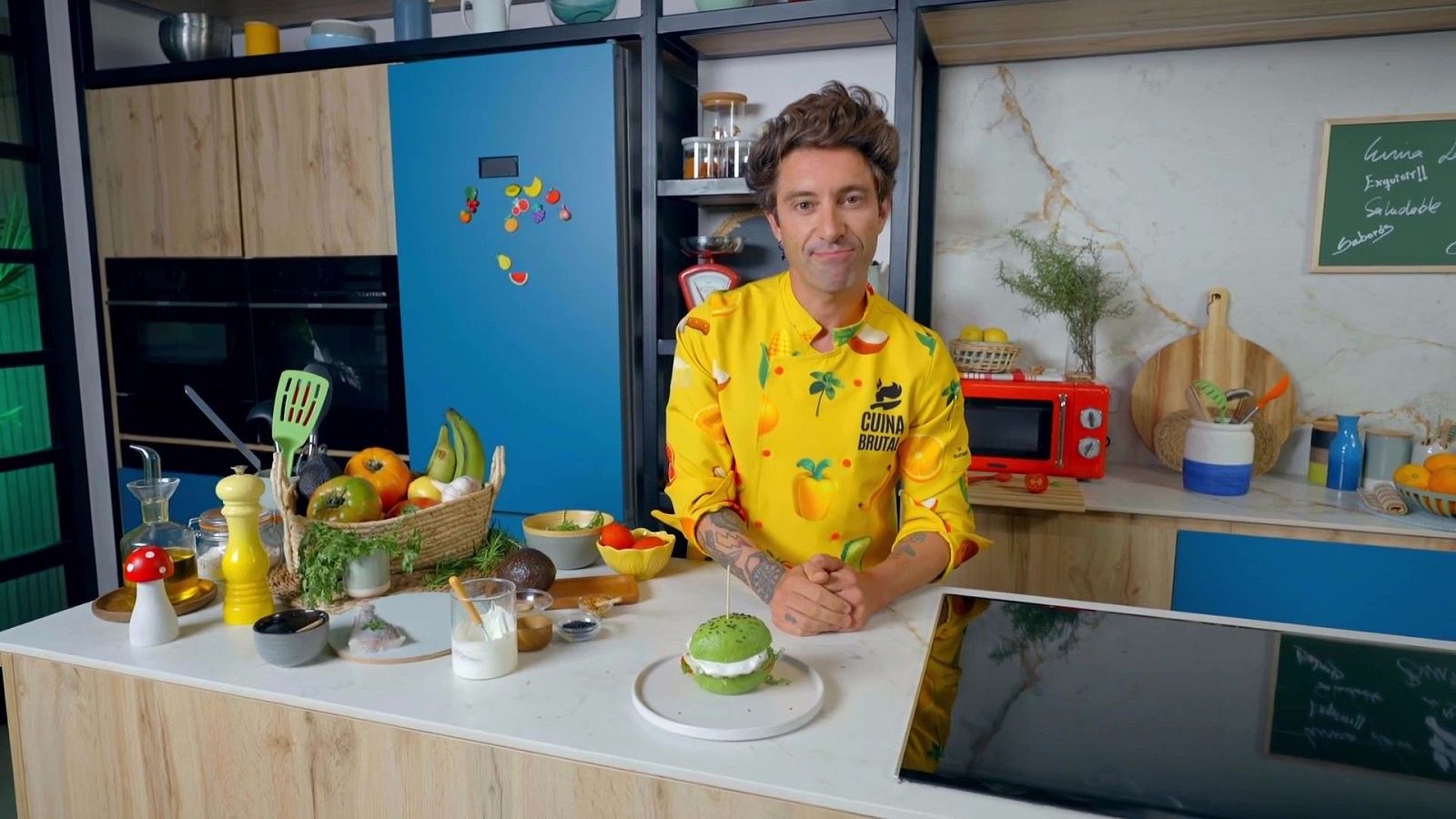 La recepta de burger de lluç amb no pa d'alvocat del Chef Bosquet