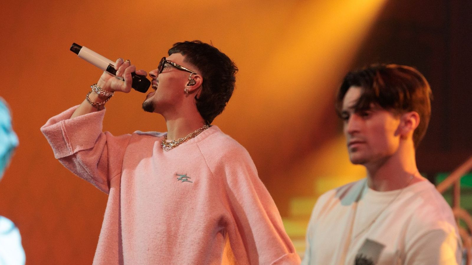 Abraham Mateo, en una actuación de la gala en RTVE