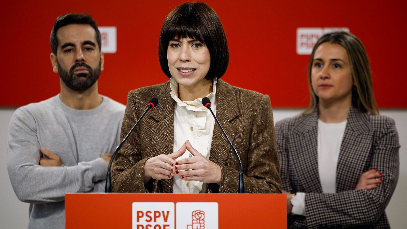 La secretaria general del PSPV-PSOE y ministra de Ciencia, Innovación y Universidades, Diana Morant