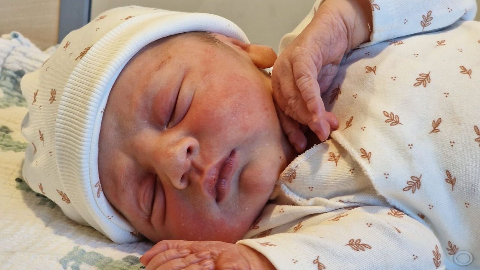 Ander Muñoz Adan, primer nadó del 2026 als hospitals públics de Catalunya