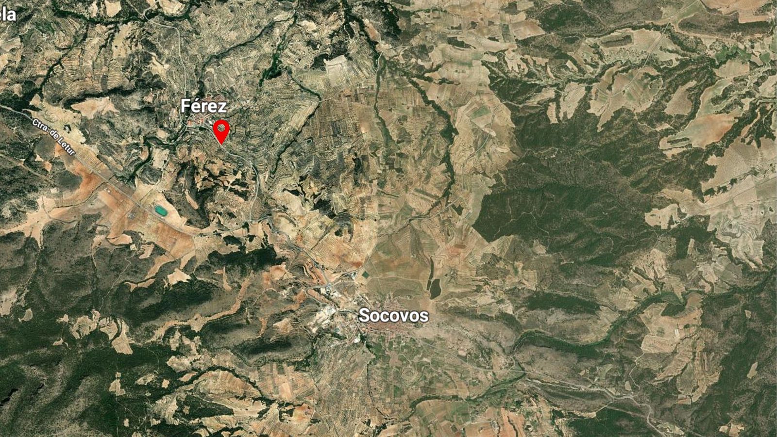 La Guardia Civil estima que más de mil vehículos se han concentrado en los alrededores de Férez, Albacete.