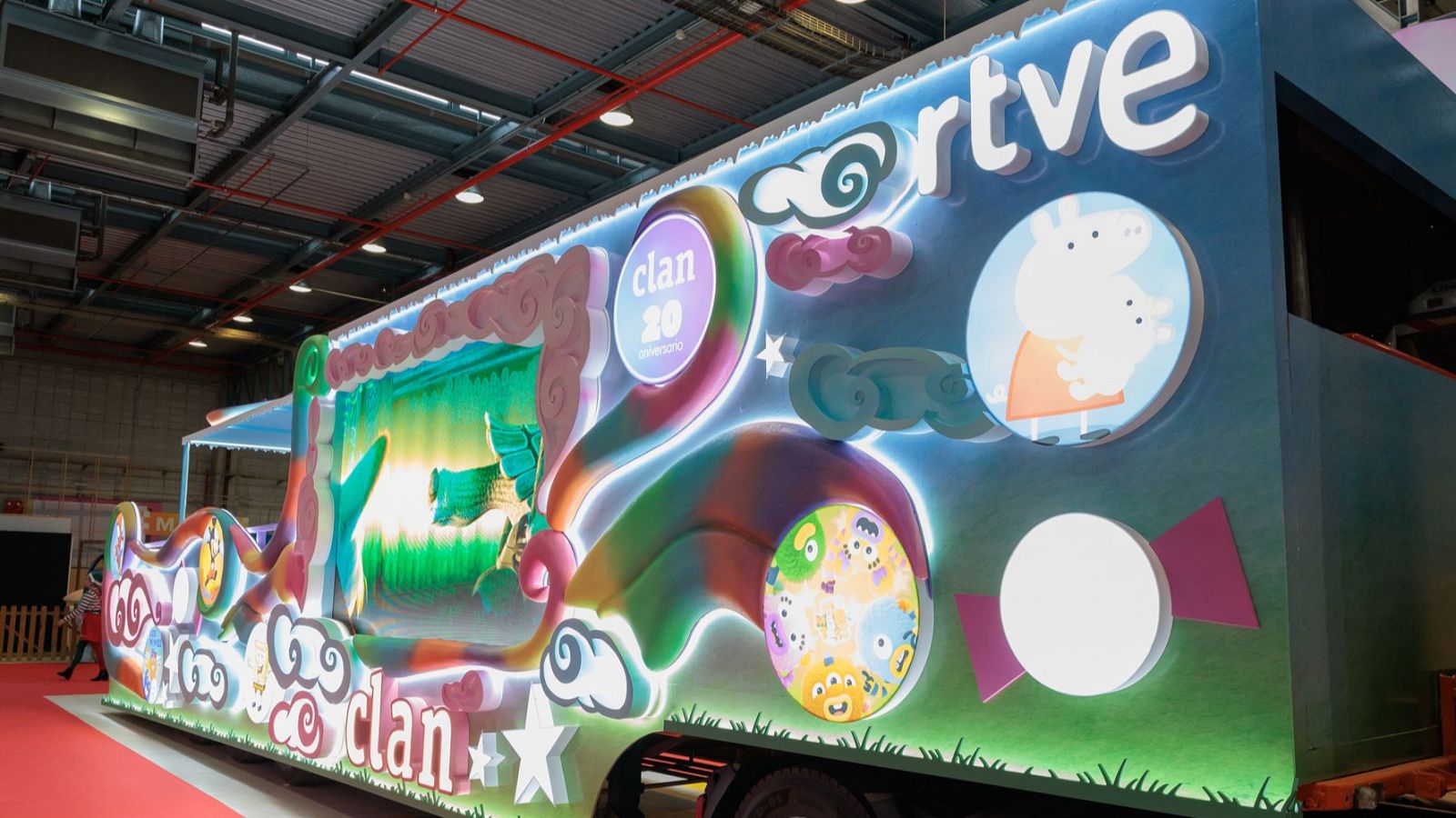 Carroza Clan para la Cabalgata 2026 de Madrid