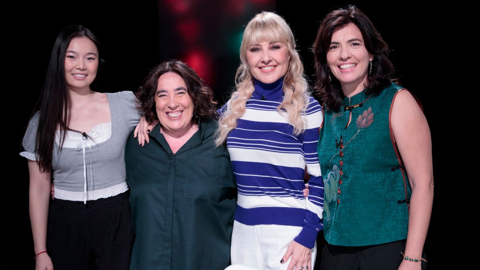 Xinyi Ye, Arantxa Echevarria, Cayetana Guillén Cuervo y Pilar Sánchez Díaz