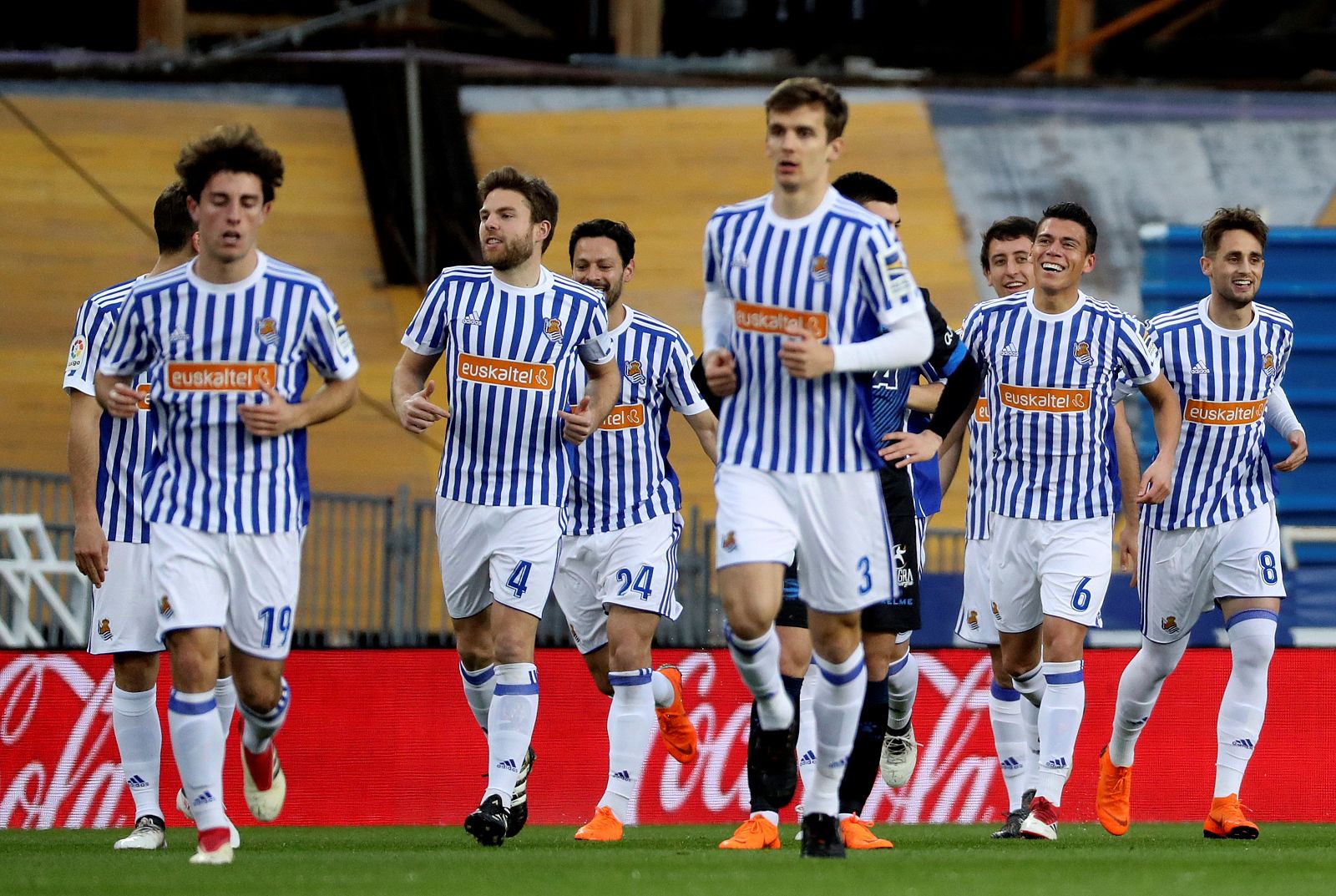 La Real Sociedad ha salido victoriosa del derbi vasco.