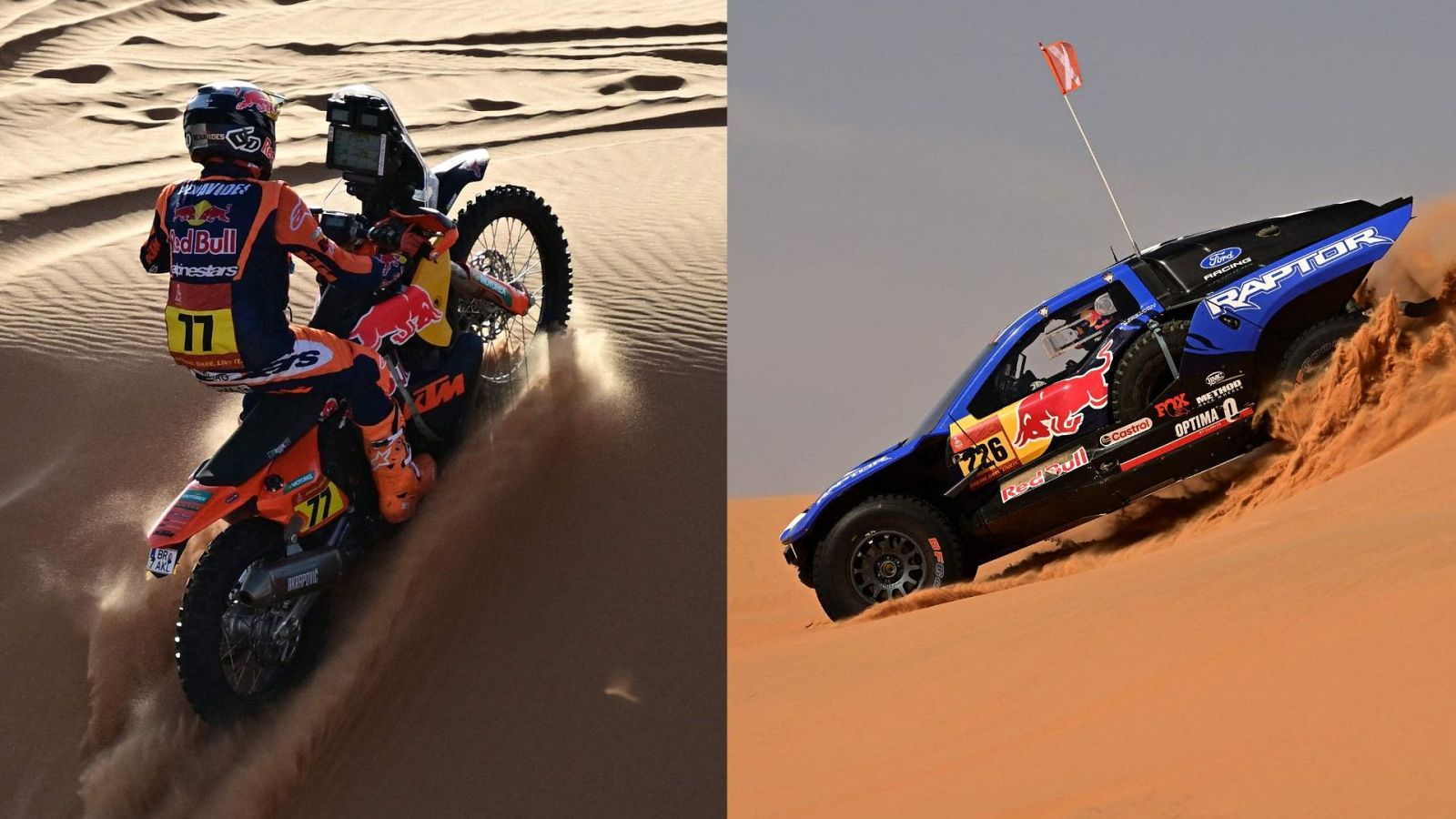 Benavides y Ekstrom en el Dakar 2026