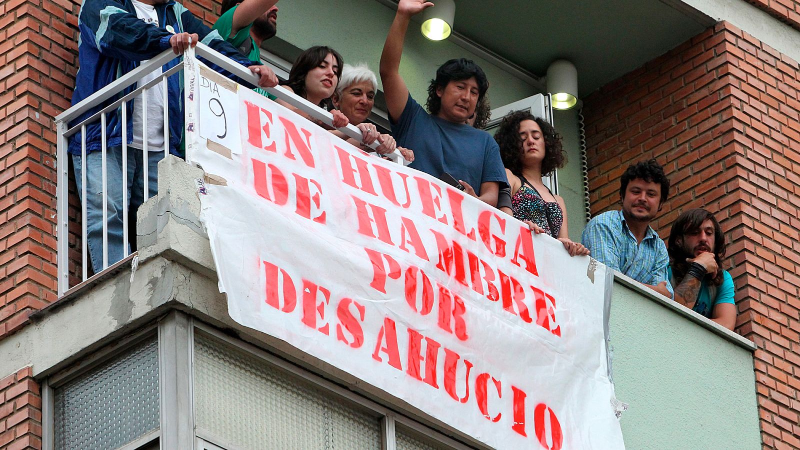 Imagen de archivo de un desahucio en Oviedo
