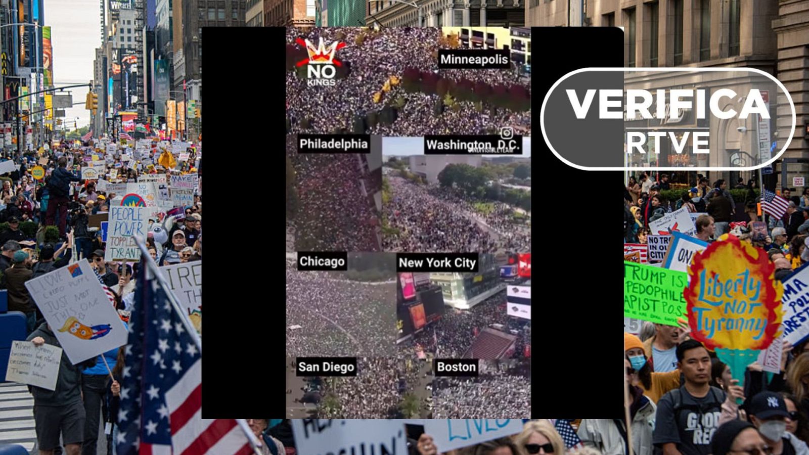 Este vídeo de protestas en Estados Unidos se utiliza para difundir bulos