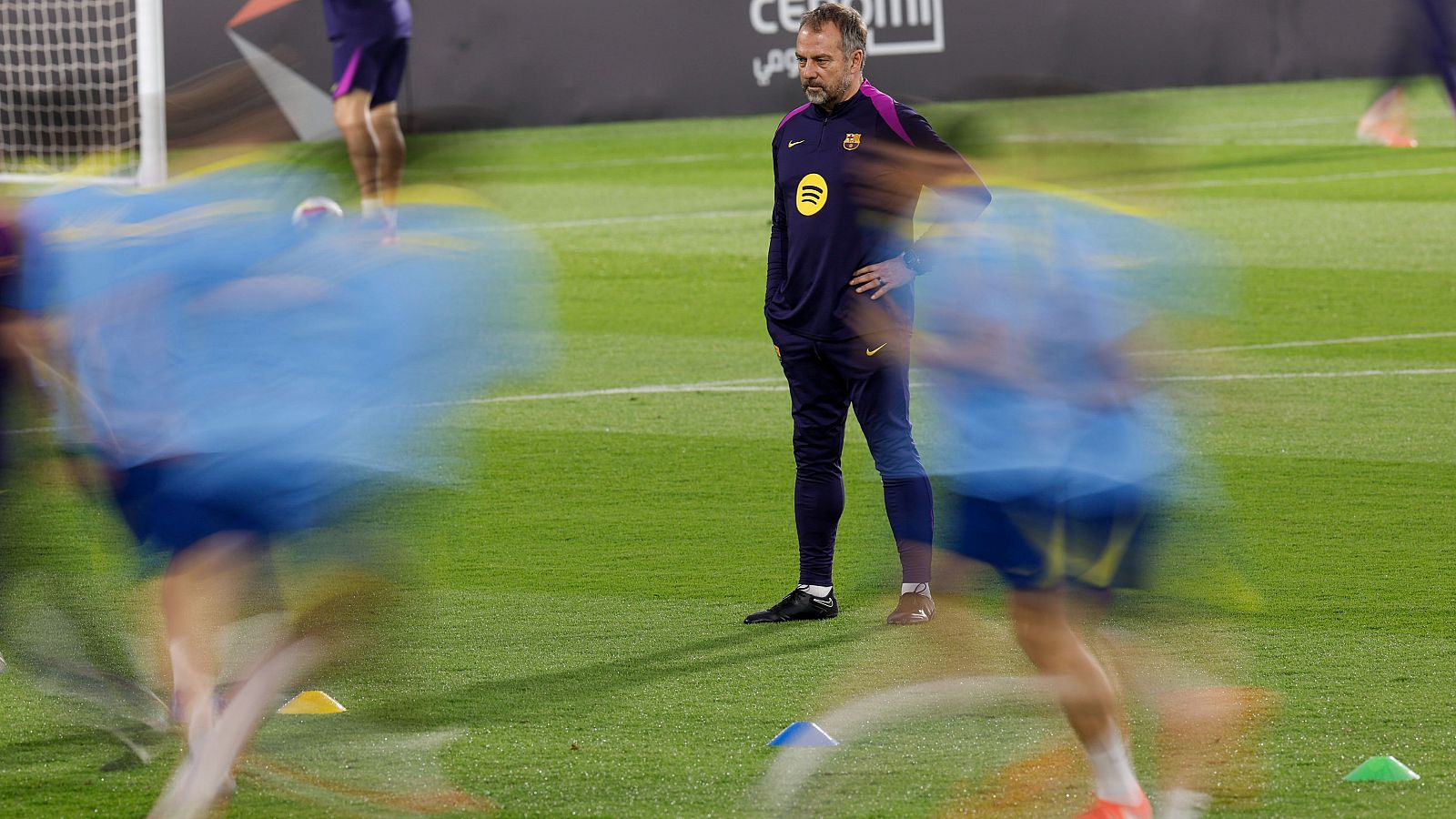 Flick ha comenzado el año ganando la Supercopa con el Barcelona.